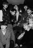 bts black and white photos