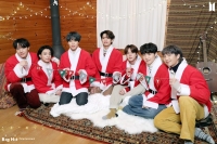 bts christmas photos 2021