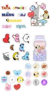 bts cute stickers