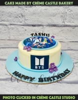 bts logo cake