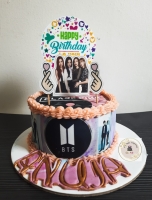 bts logo cake