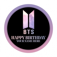 bts logo cake