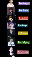 bts names wallpaper