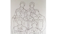 bts outline drawing