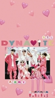 bts pink wallpaper