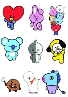 bts printable stickers