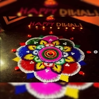 bts rangoli