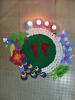 bts rangoli