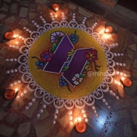 bts rangoli