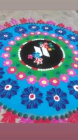 bts rangoli