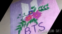 bts rangoli