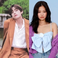 bts v and blackpink jennie