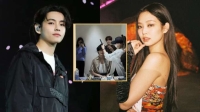 bts v and blackpink jennie