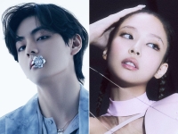 bts v and blackpink jennie