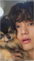 bts v cute photos