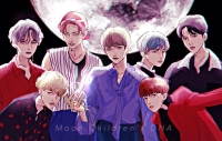 bts wallpaper anime