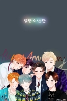 bts wallpaper anime