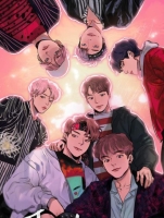 bts wallpaper anime