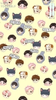 chibi bts wallpaper