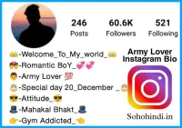 instagram bio for bts army