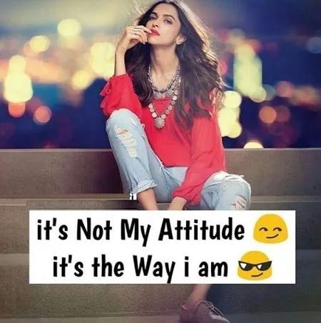 Download Attitude Shayari for Girls in English with Style