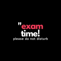 exam time whatsapp dp